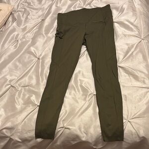 Lululemon Olive Green Leggings -Size 8